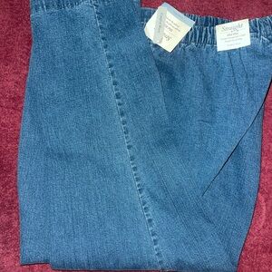 Croft & Barrow Straight Leg Blue Jeans